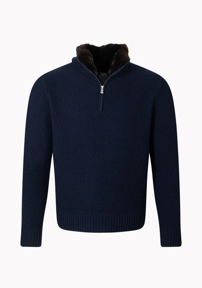 Cortina Fur Cashmere Sweater - Addison Geneva Cortina Fur Cashmere Sweater - Addison Geneva