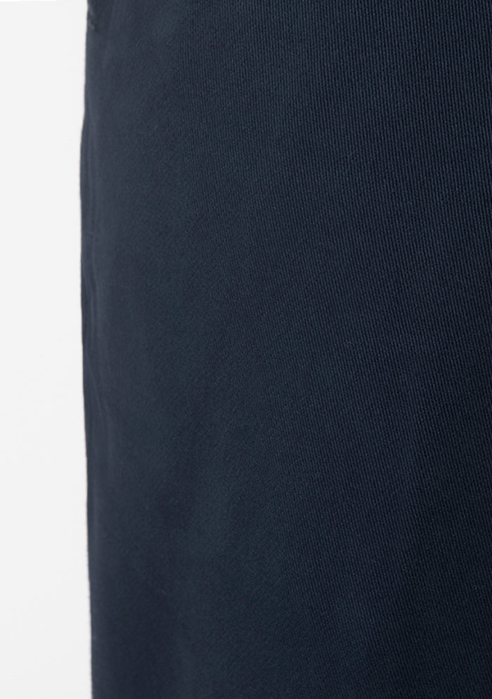 Men's Courmayeur Devore Cotton & Cashmere Twill Trousers in navy, made in Italy, Addison Geneva #color_NAVY