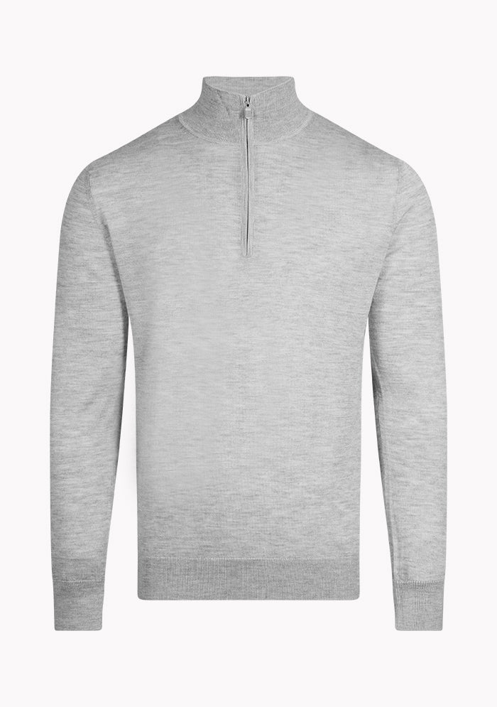 Silk & Cashmere Half Zip