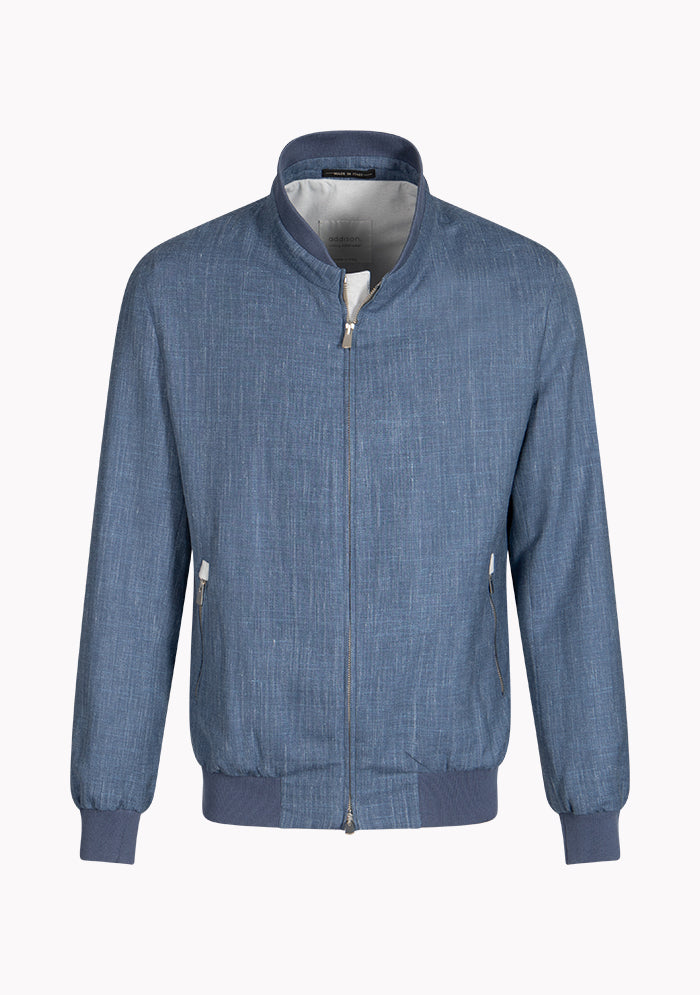 Bomber Wool Silk & Linen