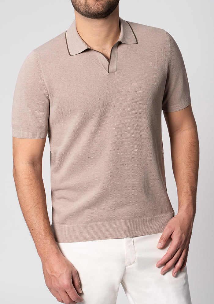 Luxury Cotton Piqué Polo