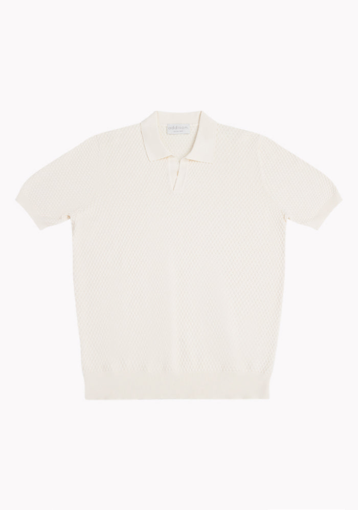 Italian Ice Cotton Skipper Polo