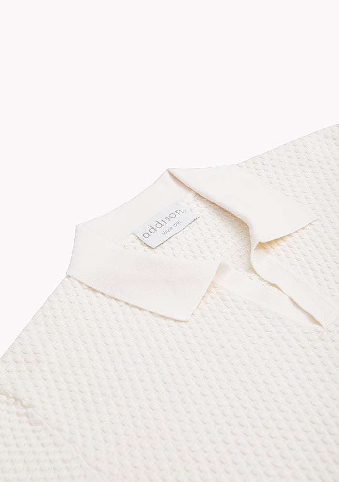 Italian Ice Cotton Skipper Polo