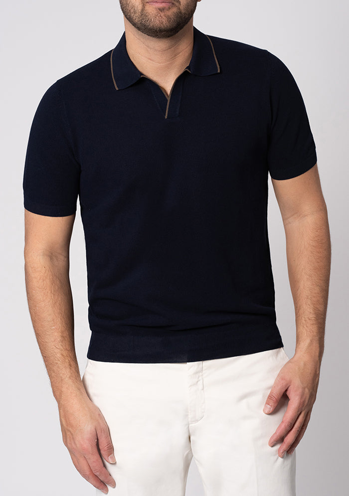 Luxury Cotton Piqué Polo