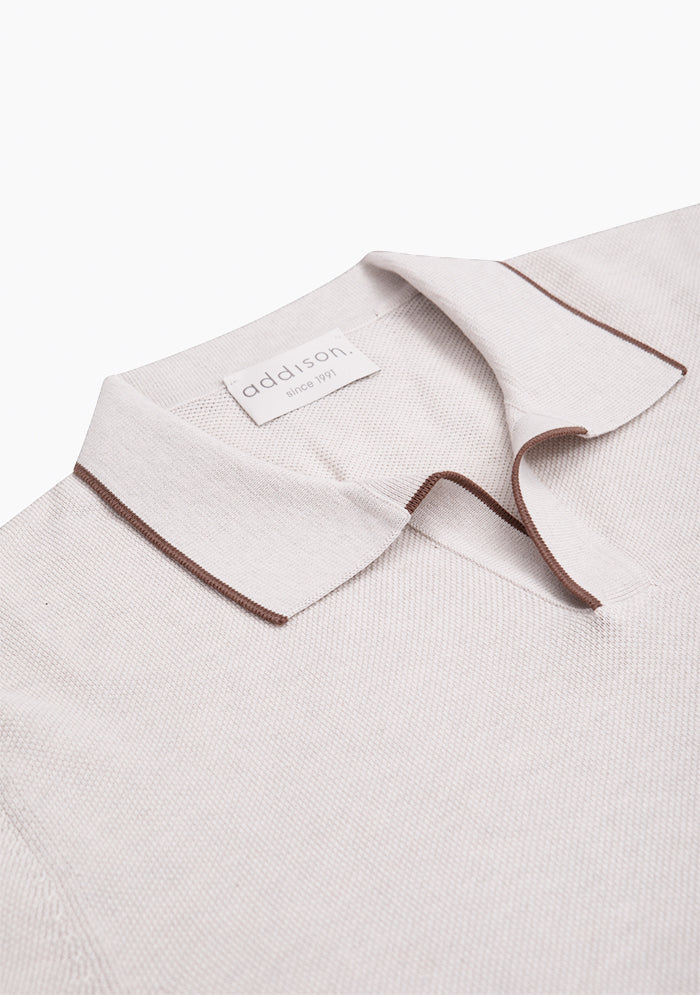 Luxury Cotton Piqué Polo