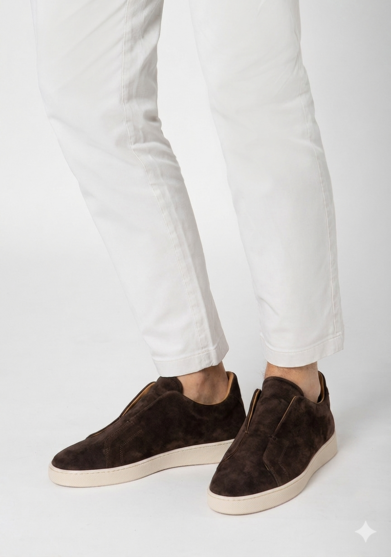 Como Suede Slip-On Sneakers