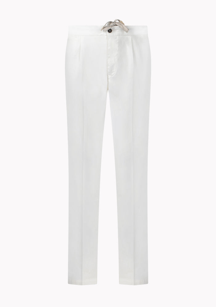 Cotton Silk Devore Jogger Trousers