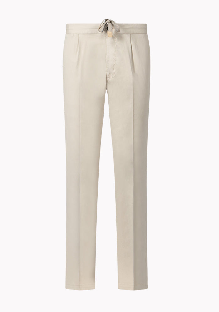Cotton Silk Devore Jogger Trousers