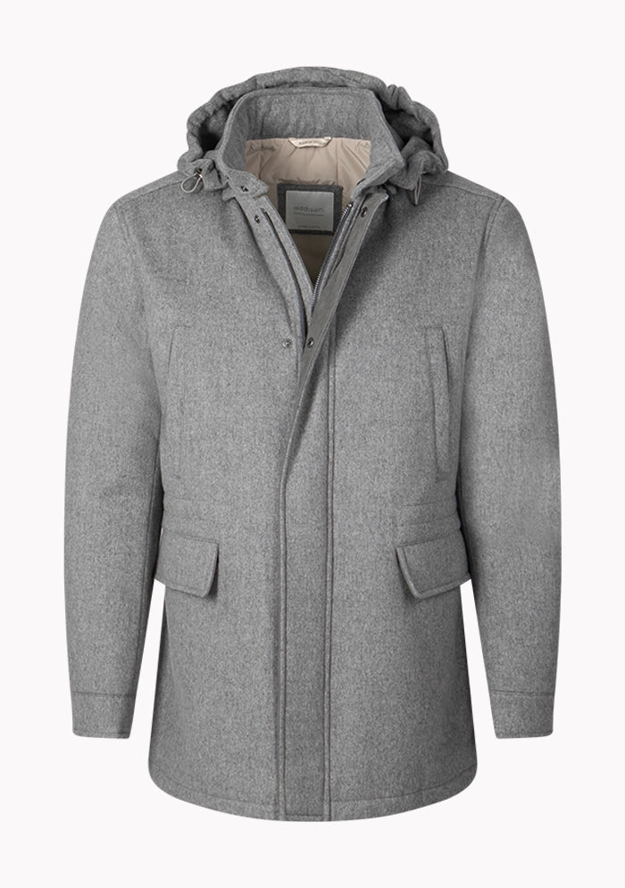 Caligola Hooded Cashmere Parka