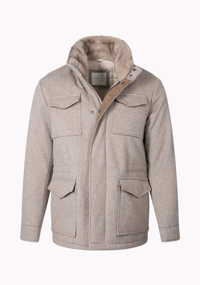 Silvano Cashmere Field Jacket