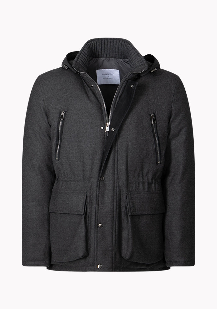 Sannino Wool & Cashmere Parka