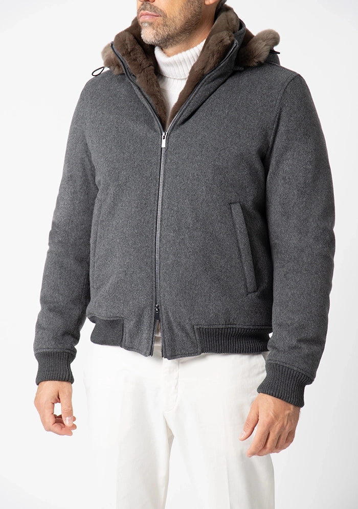 Tiberio Hooded Bomber