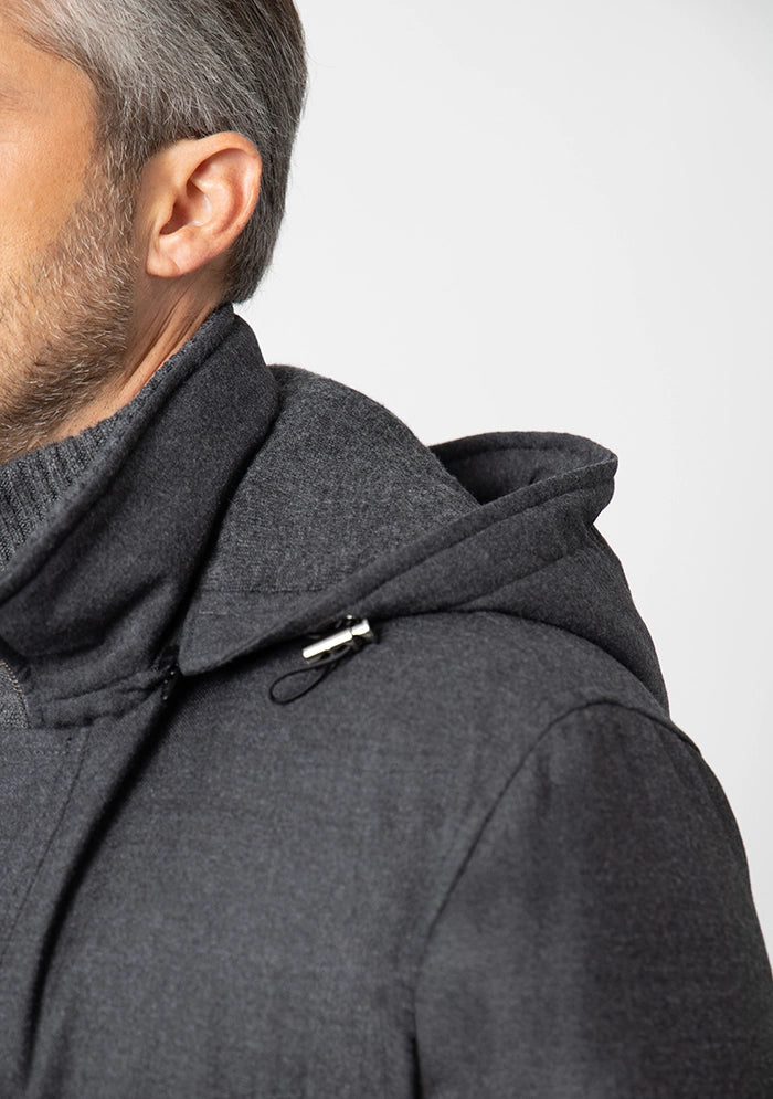 Sannino Wool & Cashmere Parka