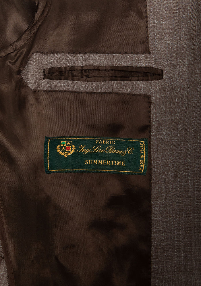Italian Wool Silk Linen Blazer