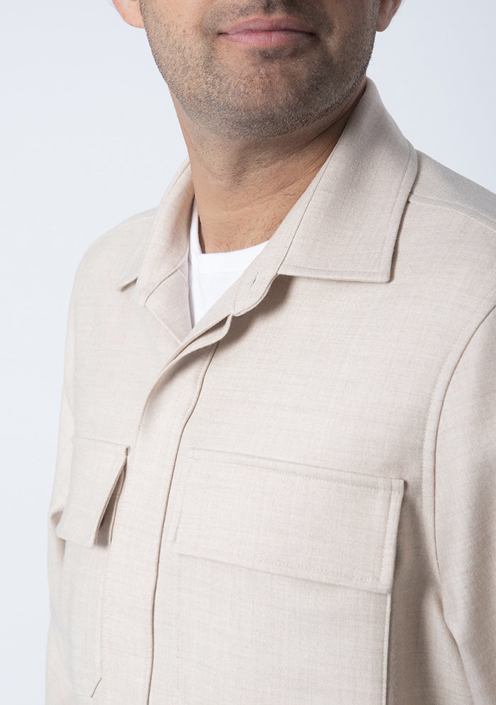 Aosta Wool Overshirt