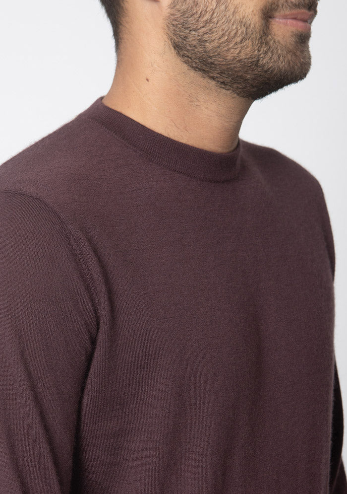 Ravello Silk & Cashmere Crew Neck Sweater