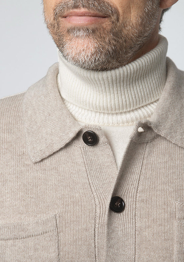 Torino Wool & Cashmere Overshirt