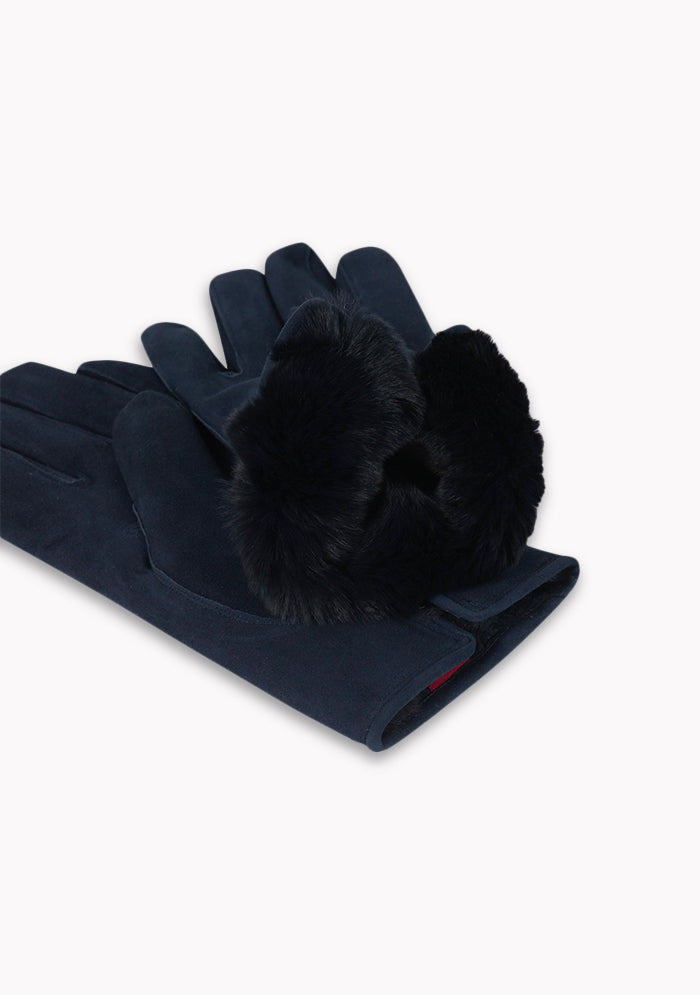 Merano Suede & Rex Rabbit Gloves