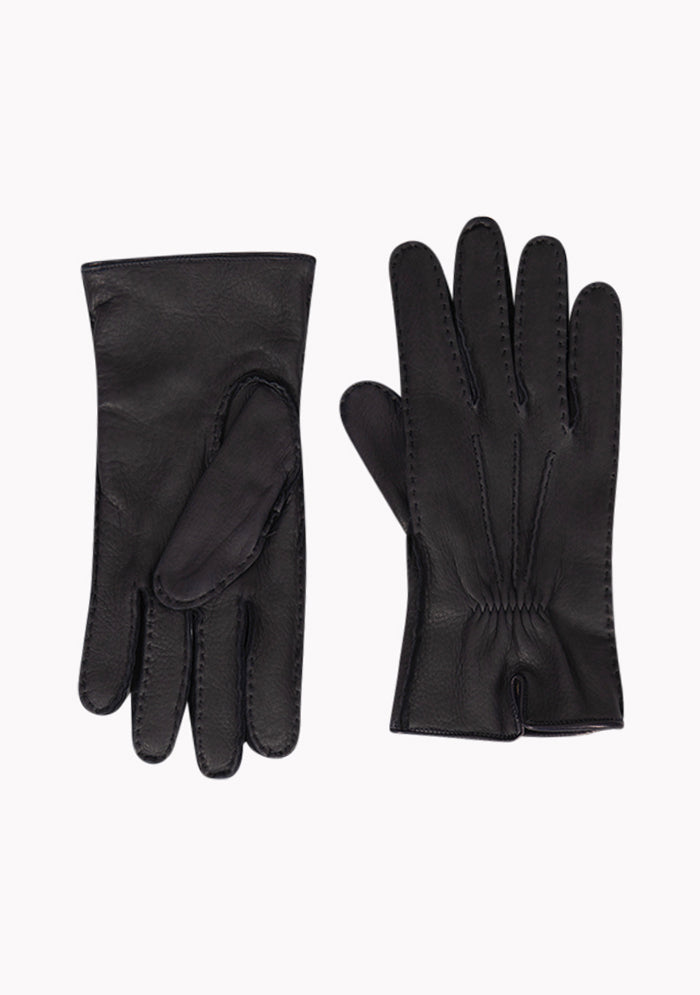 Torino Deer Leather & Cashmere Gloves