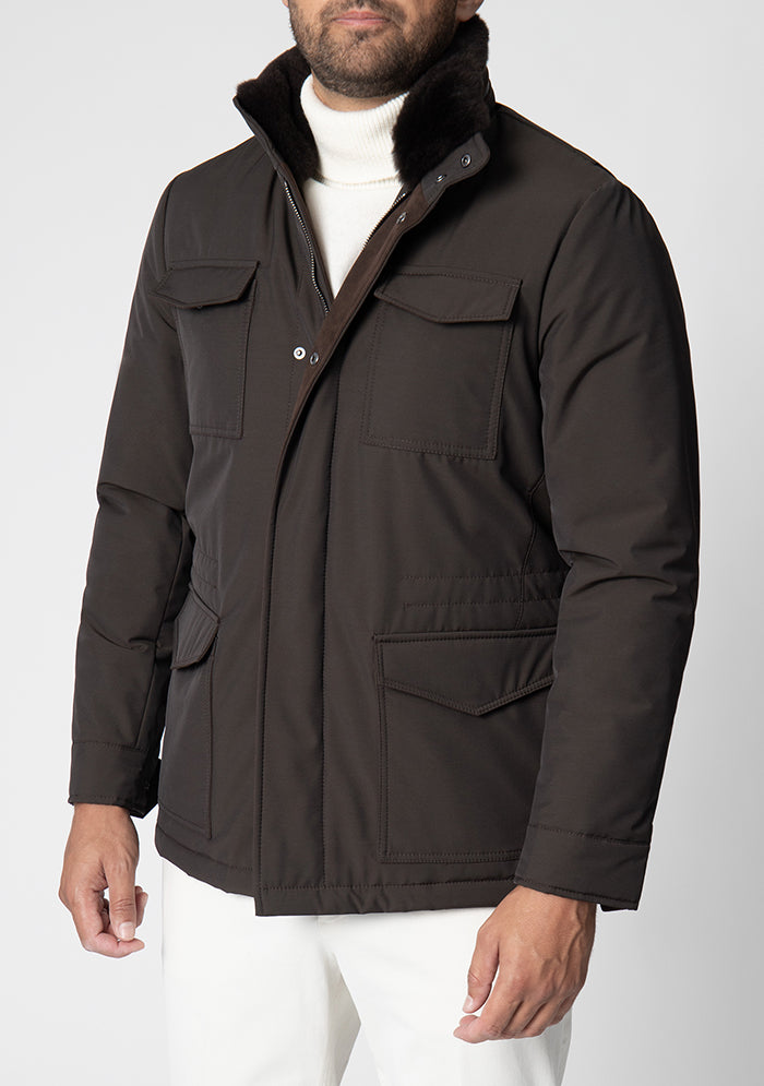 Silvano Nylon Field Jacket