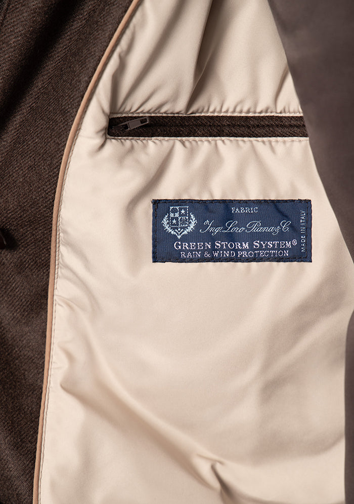 Tiberio Wool & Cashmere Hooded Bomber