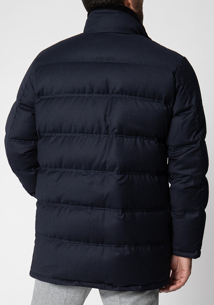 Sannino Down Parka Wool & Goose Down Parka