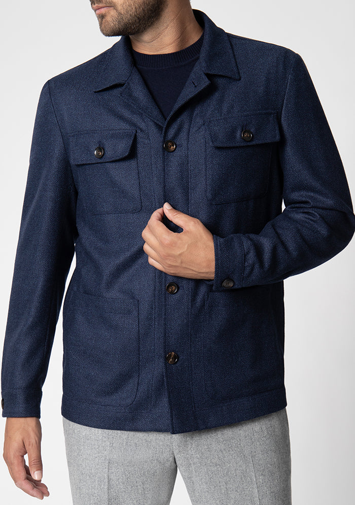 Lugano Wool Overshirt