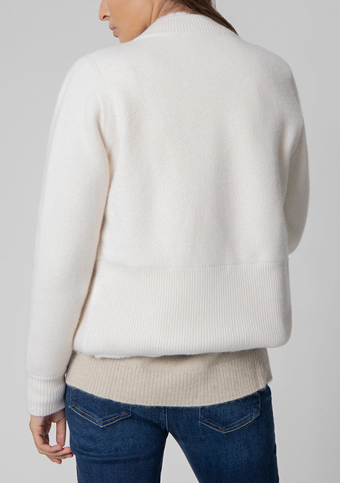 Cortina Women's Reversible Cashmere & Rex Fur Cardigan