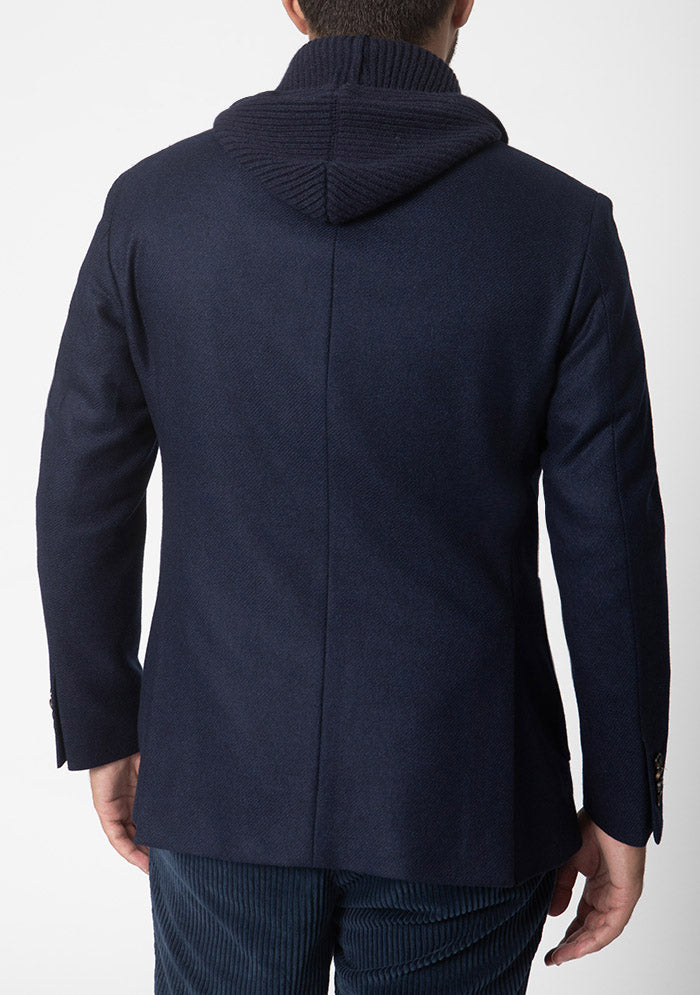 Sestriere Wool Hooded Blazer