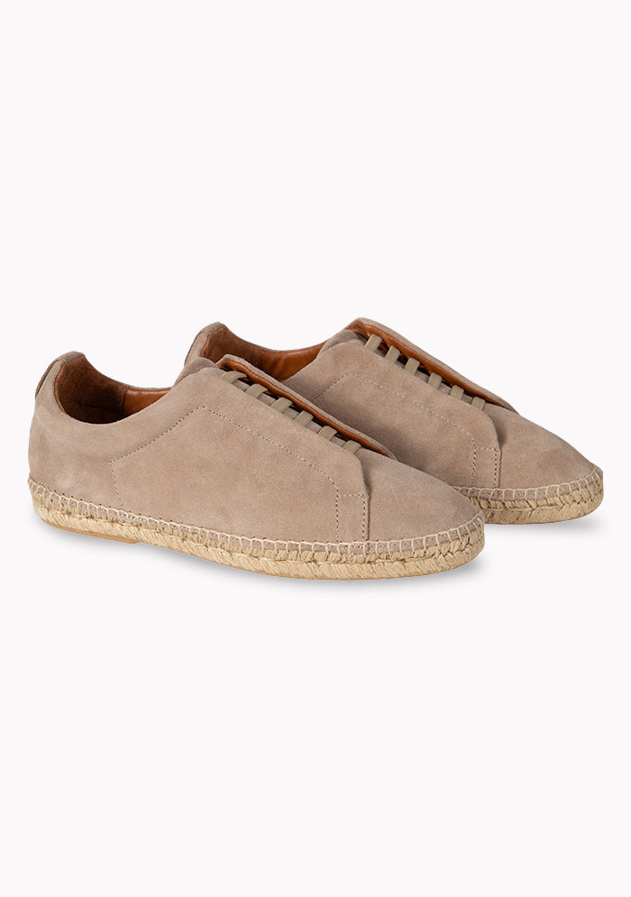 Essential Suede Slip-on Espadrilles