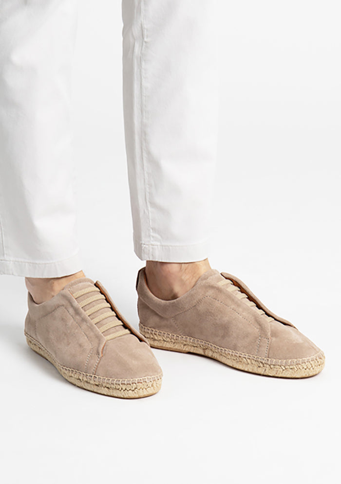Essential Suede Slip-on Espadrilles