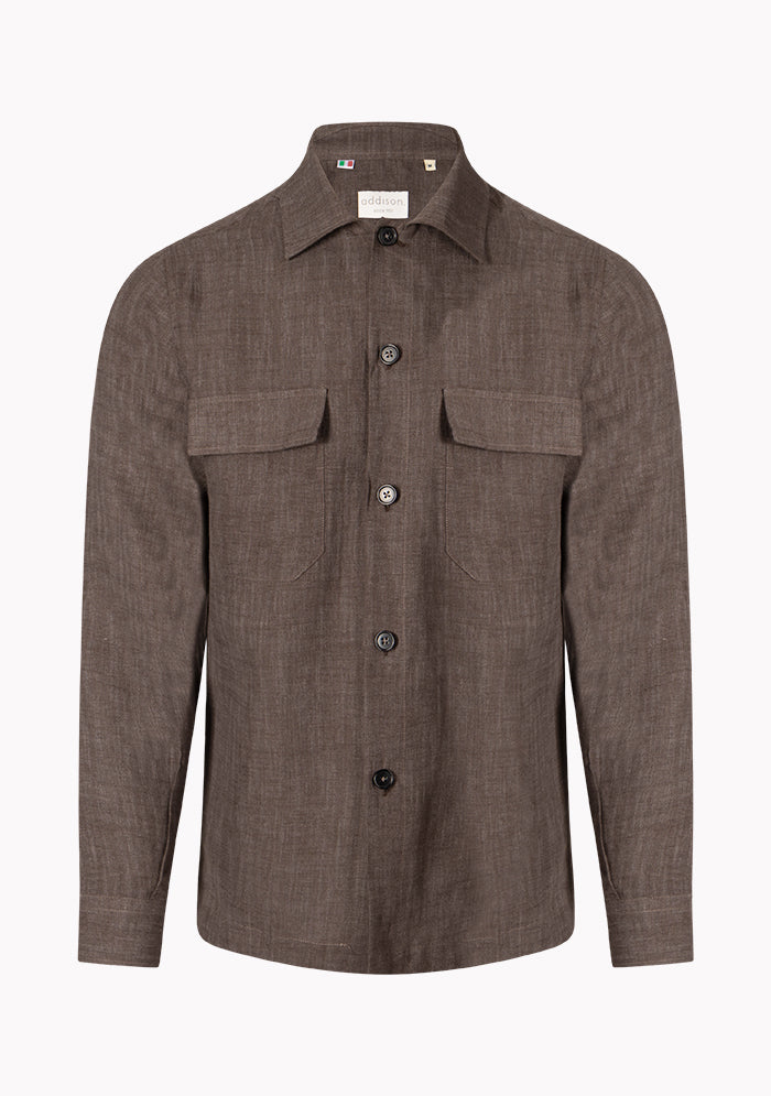 Amalfi Linen Overshirt