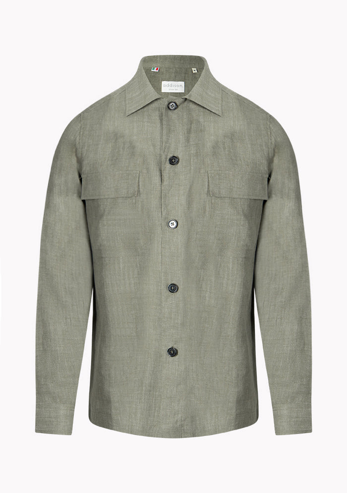 Amalfi Linen Overshirt